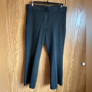 Betabrand dress pant yoga pants in charcoal, 1x